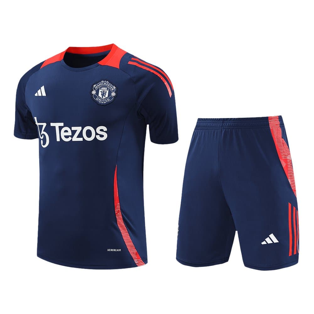 Men's Manchester United Pre-Match Jersey Kit 2024/25 Men's Manchester United Pre-Match Jersey Kit 2024/25