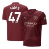 Men's FODEN #47 Manchester City Third Away Replica Soccer Jersey 2024/25 Men's FODEN #47 Manchester City Third Away Replica Soccer Jersey 2024/25