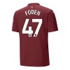 Men's FODEN #47 Manchester City Third Away Replica Soccer Jersey 2024/25 Men's FODEN #47 Manchester City Third Away Replica Soccer Jersey 2024/25