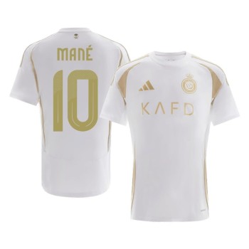 Men's MANÉ #10 Al Nassr Third Away Replica Soccer Jersey - ACL 2024/25