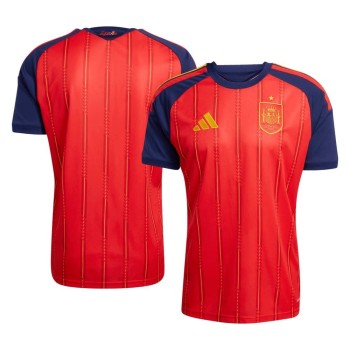 Men's Spain Home Replica Soccer Jersey World Cup 2026