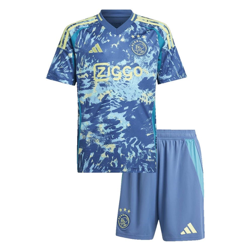 Kid's Ajax Away Soccer Jersey Kit 2024/25 Kid's Ajax Away Soccer Jersey Kit 2024/25