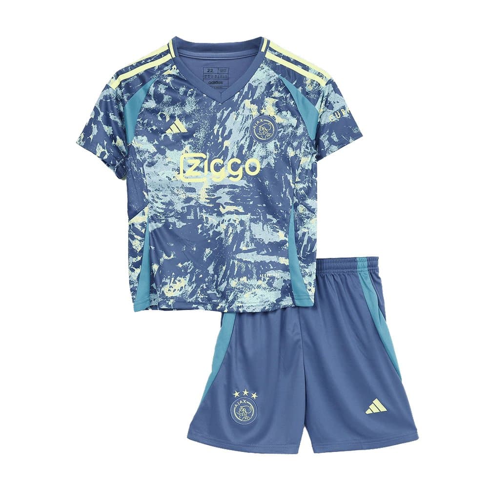 Kid's Ajax Away Soccer Jersey Kit 2024/25 Kid's Ajax Away Soccer Jersey Kit 2024/25