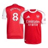 Men's ØDEGAARD #8 Arsenal Home Authentic Jersey 2025/26 Men's ØDEGAARD #8 Arsenal Home Authentic Jersey 2025/26