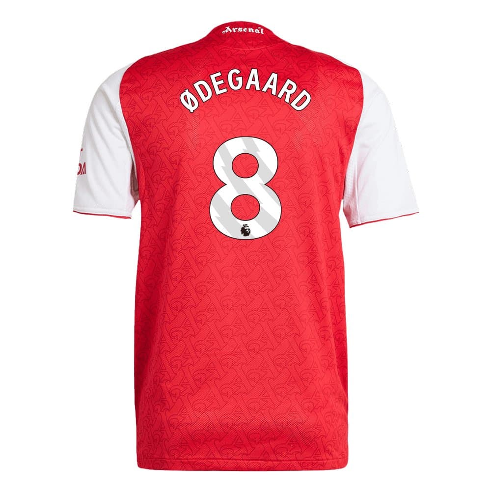 Men's ØDEGAARD #8 Arsenal Home Authentic Jersey 2025/26 Men's ØDEGAARD #8 Arsenal Home Authentic Jersey 2025/26