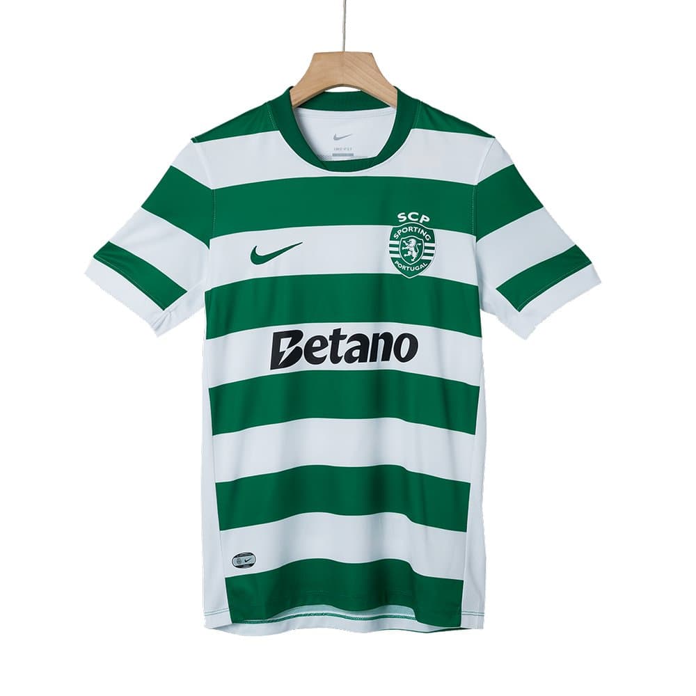 Men's Sporting CP Home Replica Soccer Jersey 2025/26 Men's Sporting CP Home Replica Soccer Jersey 2025/26