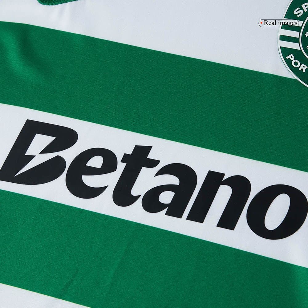 Men's Sporting CP Home Replica Soccer Jersey 2025/26 Men's Sporting CP Home Replica Soccer Jersey 2025/26