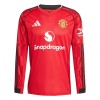 Men's Manchester United Home Long Sleeve Jersey 2025/26 Men's Manchester United Home Long Sleeve Jersey 2025/26
