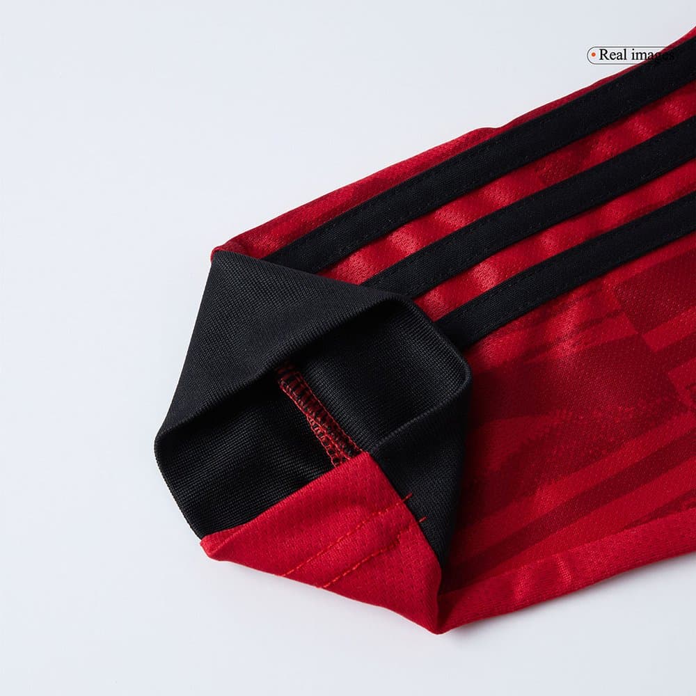 Men's Manchester United Home Long Sleeve Jersey 2025/26 Men's Manchester United Home Long Sleeve Jersey 2025/26