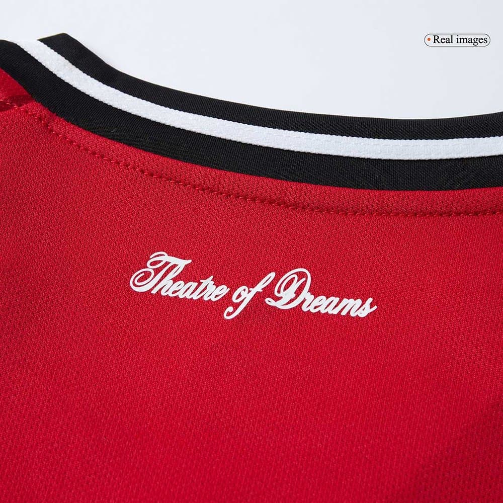 Men's Manchester United Home Long Sleeve Jersey 2025/26 Men's Manchester United Home Long Sleeve Jersey 2025/26
