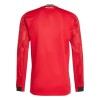 Men's Manchester United Home Long Sleeve Jersey 2025/26 Men's Manchester United Home Long Sleeve Jersey 2025/26