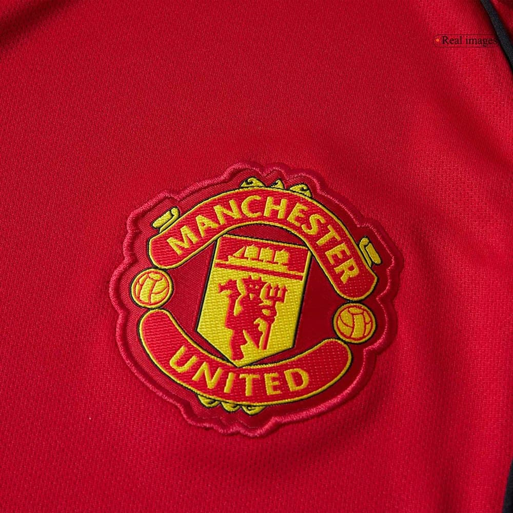 Men's Manchester United Home Long Sleeve Jersey 2025/26 Men's Manchester United Home Long Sleeve Jersey 2025/26