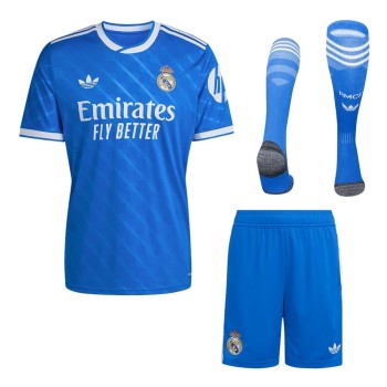 Men's Real Madrid Third Away Jersey Full Kit 2025/26