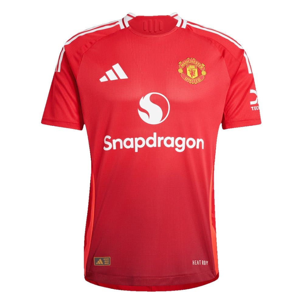 Men's Manchester United Home Authentic Soccer Jersey 2024/25 Men's Manchester United Home Authentic Soccer Jersey 2024/25