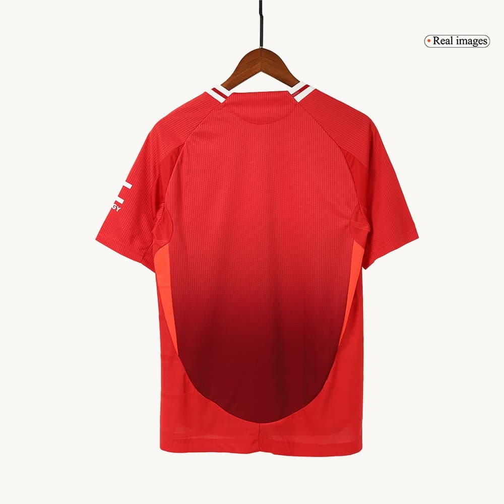 Men's Manchester United Home Authentic Soccer Jersey 2024/25 Men's Manchester United Home Authentic Soccer Jersey 2024/25