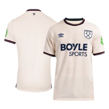 Men's West Ham United Away Replica Soccer Jersey 2025/26