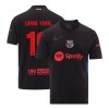 Men's LAMINE YAMAL #19 Barcelona Away Replica Soccer Jersey - UCL 2024/25