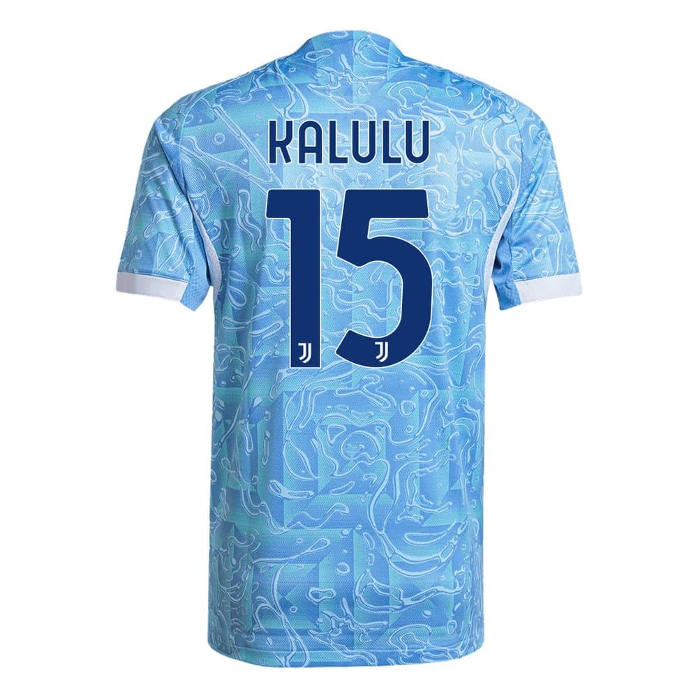 Men's KALULU #15 Juventus Away Authentic Jersey 2025/26 Men's KALULU #15 Juventus Away Authentic Jersey 2025/26