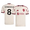 Men's SZOBOSZLAI #8 Liverpool Away Replica Soccer Jersey 2025/26 Men's SZOBOSZLAI #8 Liverpool Away Replica Soccer Jersey 2025/26