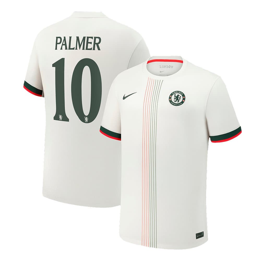 Men's PALMER #10 Chelsea Away Replica Soccer Jersey -UCL 2025/26