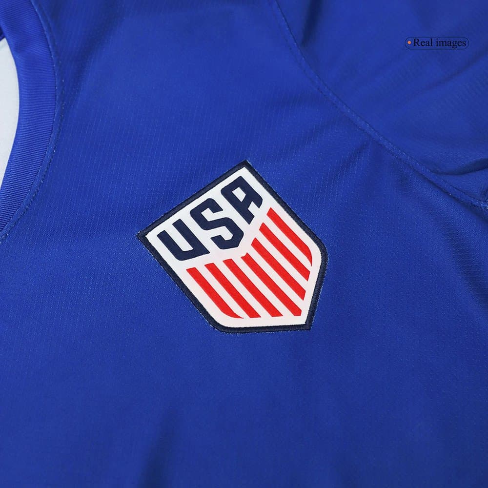Men's REYNA #7 USA Away Replica Soccer Jersey Copa America 2024