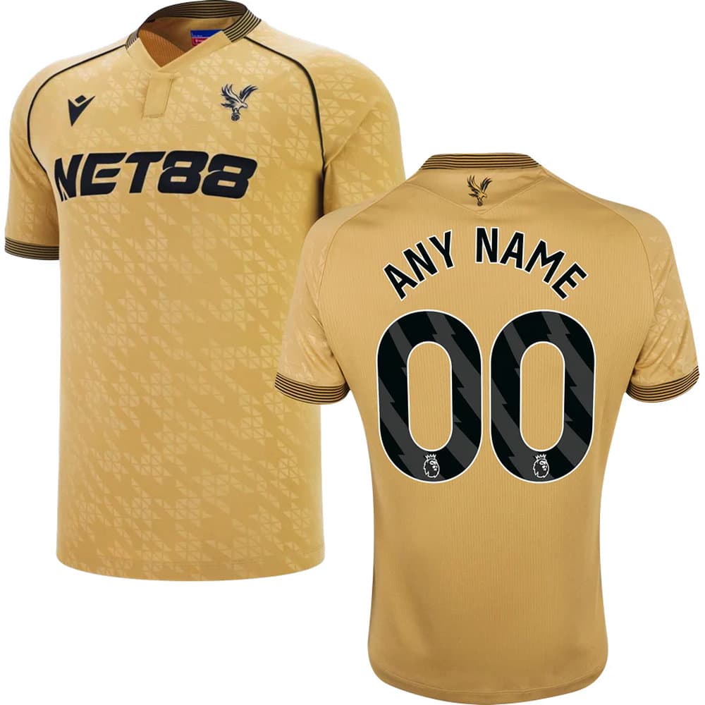 Men's Crystal Palace Away Replica Custom Jersey 2025/26