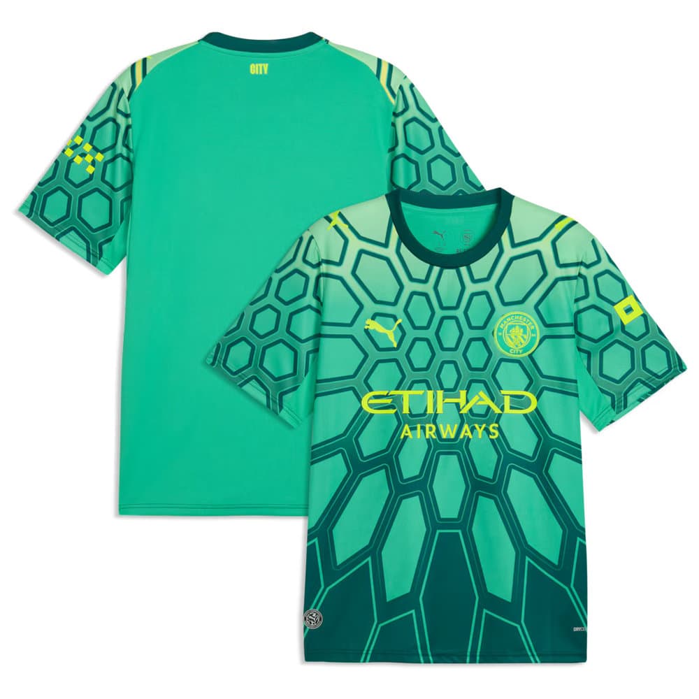 Kid's Manchester City Goalkeeper Replica Jersey 2026/27
