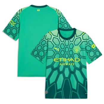 Kid's Manchester City Goalkeeper Replica Jersey 2026/27