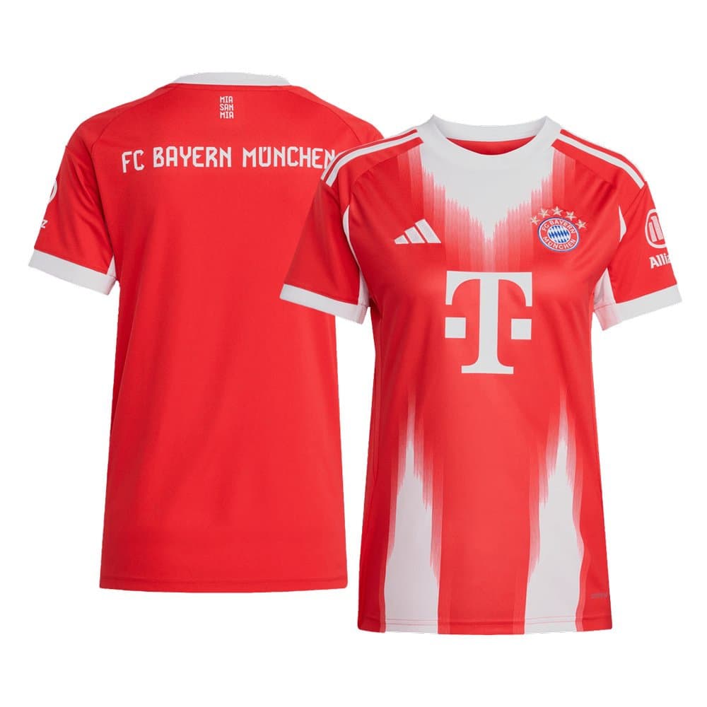 Women's Bayern Munich Home Authentic Jersey 2025/26 Women's Bayern Munich Home Authentic Jersey 2025/26