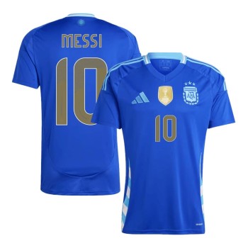 Men's MESSI #10 Argentina Away Replica Soccer Jersey 2024 Men's MESSI #10 Argentina Away Replica Soccer Jersey 2024
