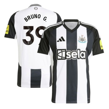 Men's BRUNO G. #39 Newcastle United Home Replica Soccer Jersey 2024/25