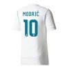 Men's MODRIĆ #10 Real Madrid Home Retro Soccer Jersey 2017/18