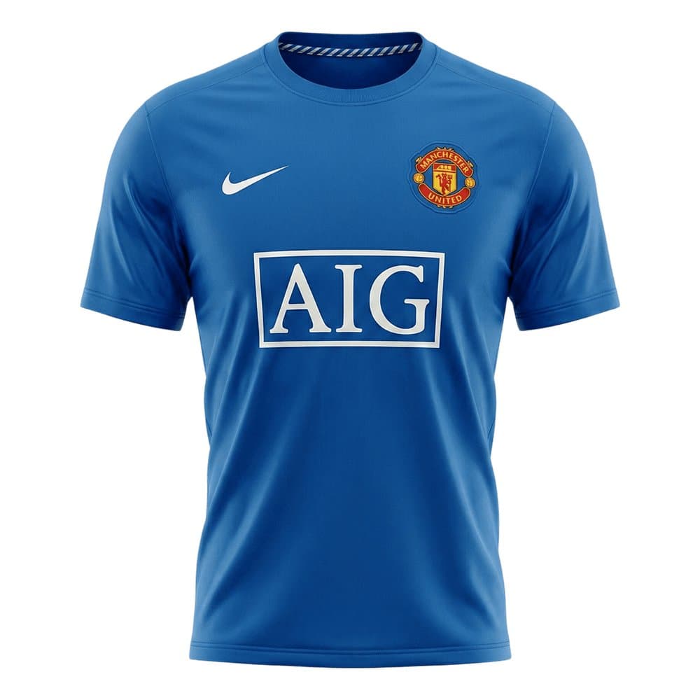 Men's Manchester United Third Away Retro Soccer Jersey 2008/09 Men's Manchester United Third Away Retro Soccer Jersey 2008/09