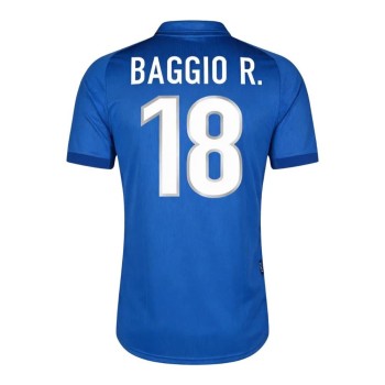 Men's BAGGIO R. #18 Italy Home Retro Jersey World Cup 1998 Men's BAGGIO R. #18 Italy Home Retro Jersey World Cup 1998
