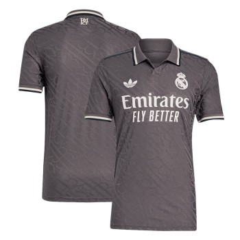 Men's Real Madrid Third Away Authentic Soccer Jersey 2024/25