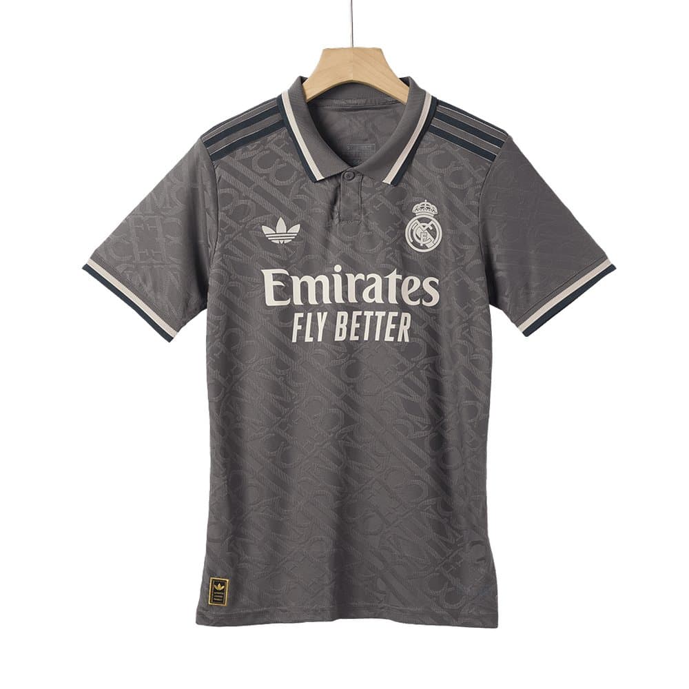 Men's Real Madrid Third Away Authentic Soccer Jersey 2024/25 Men's Real Madrid Third Away Authentic Soccer Jersey 2024/25