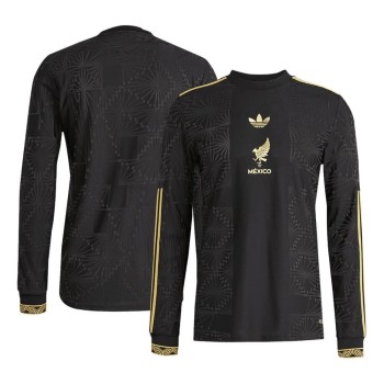 Men's Mexico Third Away Long Sleeve Jersey 2025 - Gold Cup Men's Mexico Third Away Long Sleeve Jersey 2025 - Gold Cup