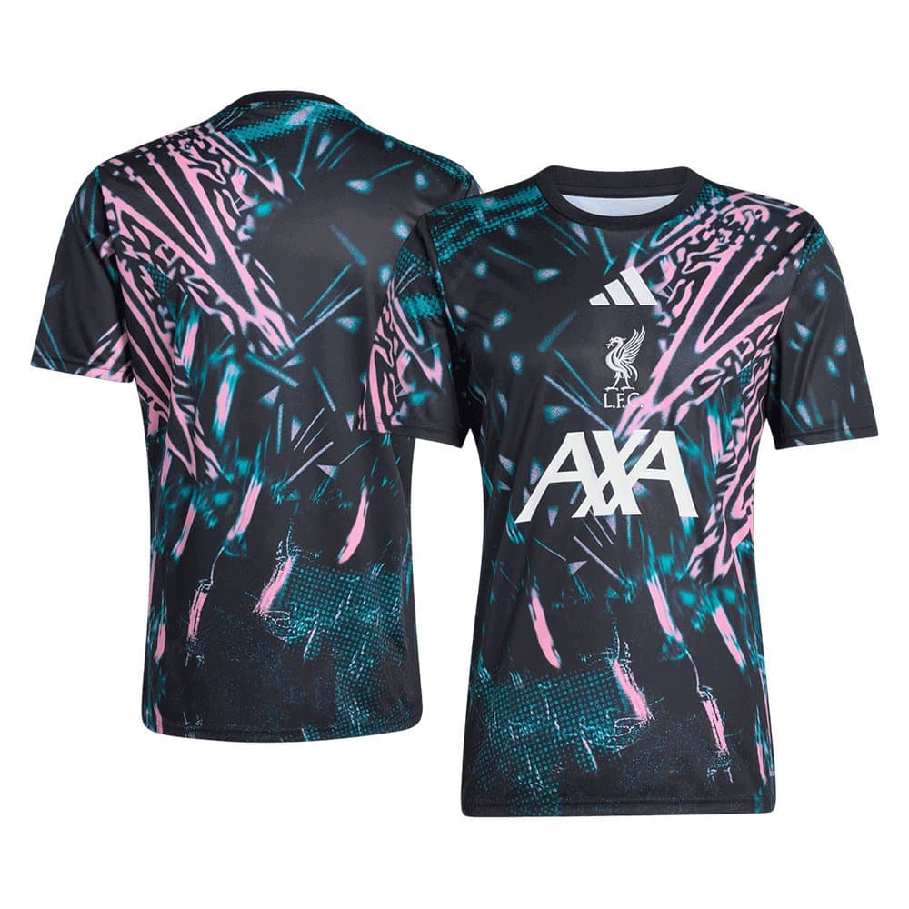 Men's Liverpool Pre-Match Replica Soccer Jersey 2025/26 Men's Liverpool Pre-Match Replica Soccer Jersey 2025/26