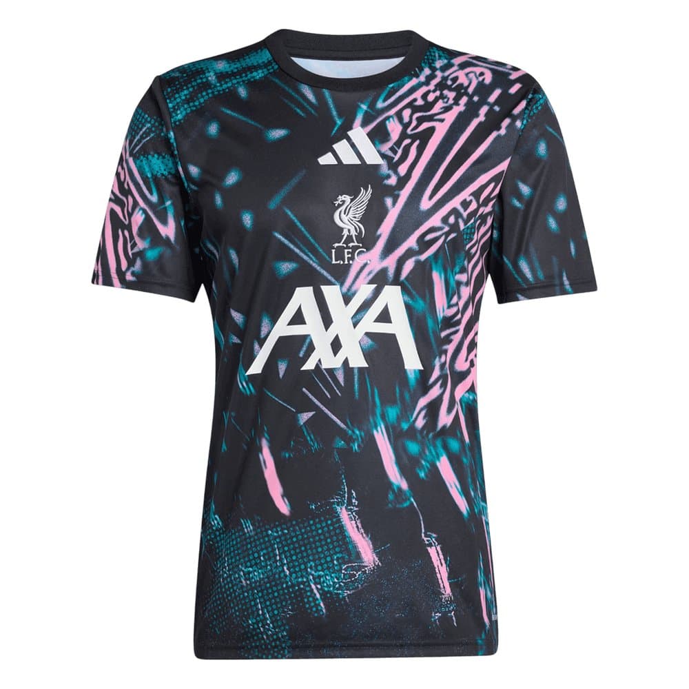 Men's Liverpool Pre-Match Replica Soccer Jersey 2025/26 Men's Liverpool Pre-Match Replica Soccer Jersey 2025/26