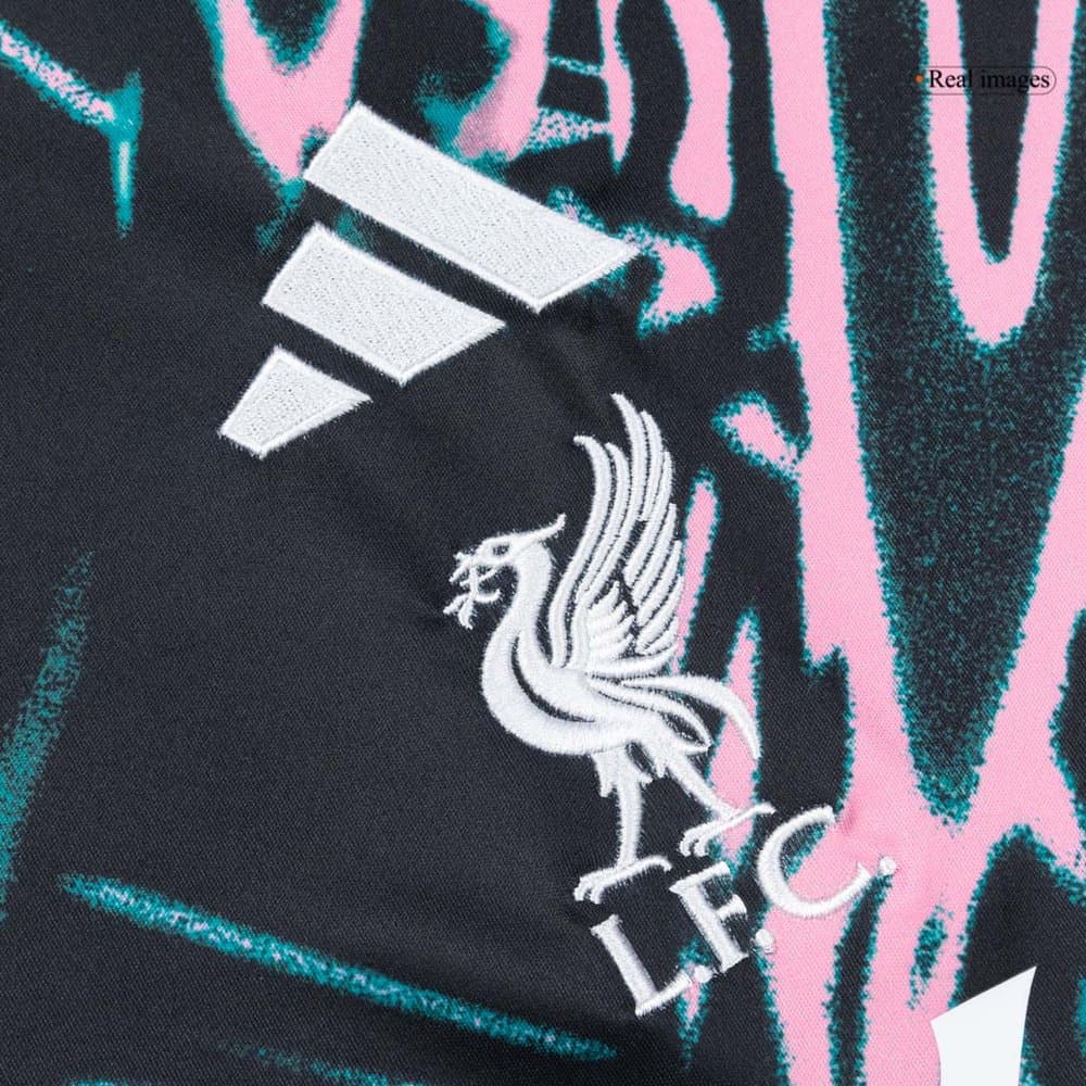 Men's Liverpool Pre-Match Replica Soccer Jersey 2025/26 Men's Liverpool Pre-Match Replica Soccer Jersey 2025/26
