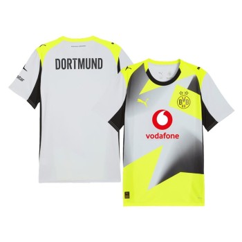 Men's Borussia Dortmund Away Authentic Soccer Jersey 2025/26