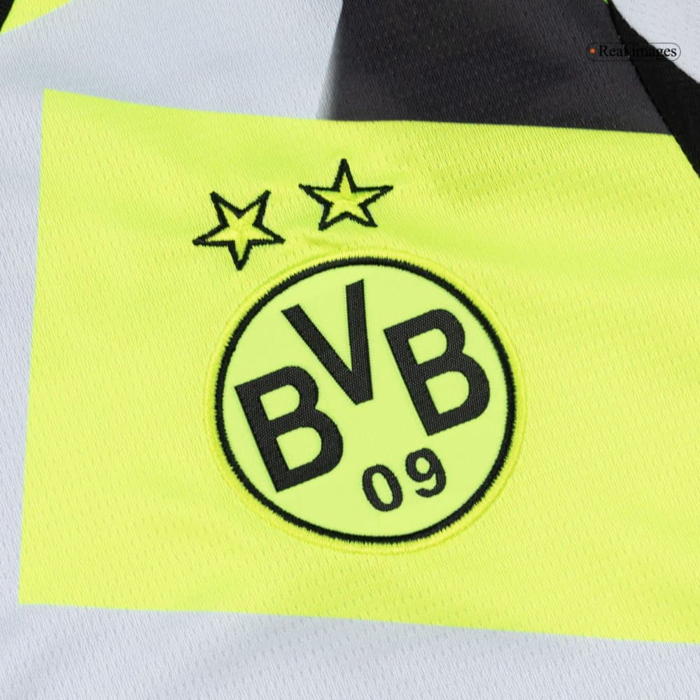 Men's Borussia Dortmund Away Replica Soccer Jersey 2025/26