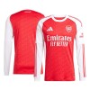 Men's Arsenal Home Long Sleeve Jersey 2025/26 Men's Arsenal Home Long Sleeve Jersey 2025/26