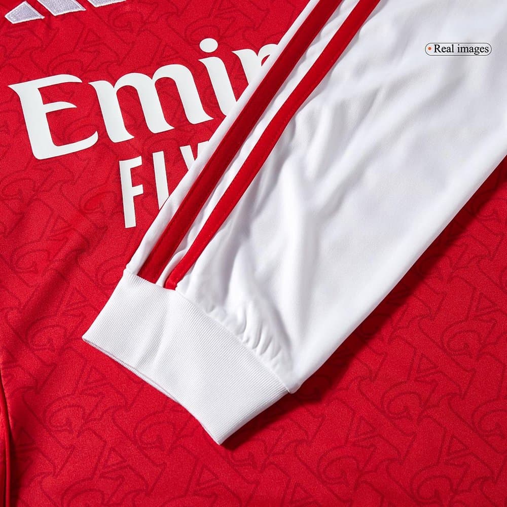 Men's Arsenal Home Long Sleeve Jersey 2025/26 Men's Arsenal Home Long Sleeve Jersey 2025/26