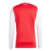 Men's Arsenal Home Long Sleeve Jersey 2025/26 Men's Arsenal Home Long Sleeve Jersey 2025/26