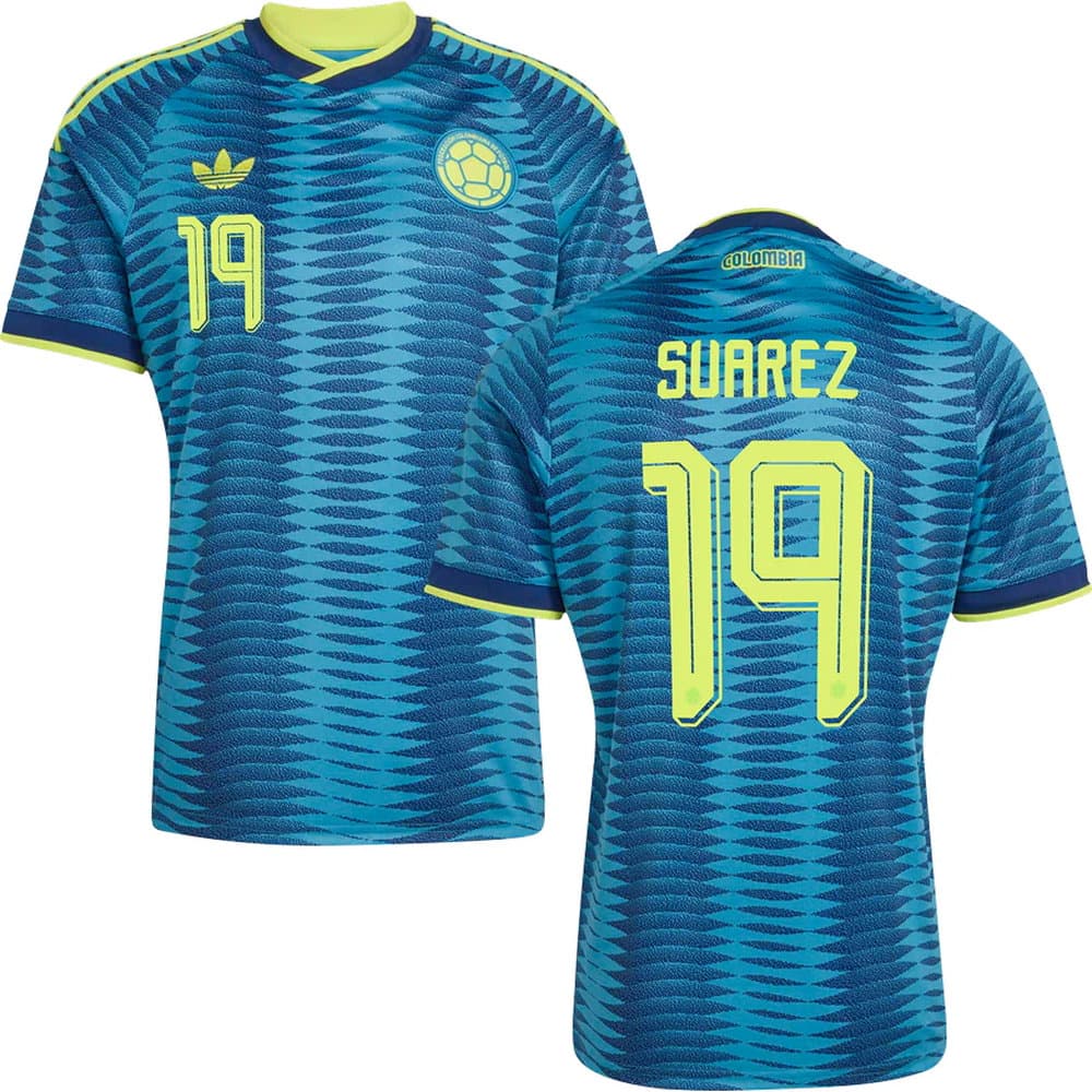 Kid's SUAREZ #19 Colombia Away Replica Jersey World Cup 2026 Kid's SUAREZ #19 Colombia Away Replica Jersey World Cup 2026