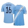 Men's RODRIGO #16 Manchester City Home Replica Soccer Jersey 2025/26