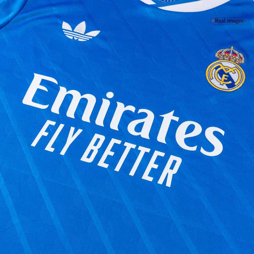 Men's BELLINGHAM #5 Real Madrid Third Away Replica Soccer Jersey 2025/26