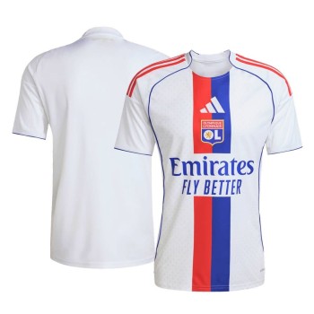Men's Olympique Lyonnais Home Replica Soccer Jersey 2025/26 Men's Olympique Lyonnais Home Replica Soccer Jersey 2025/26