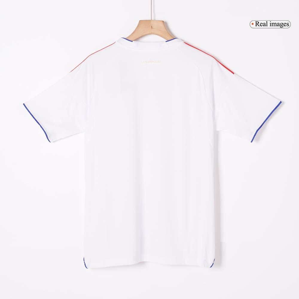 Men's Olympique Lyonnais Home Replica Soccer Jersey 2025/26 Men's Olympique Lyonnais Home Replica Soccer Jersey 2025/26